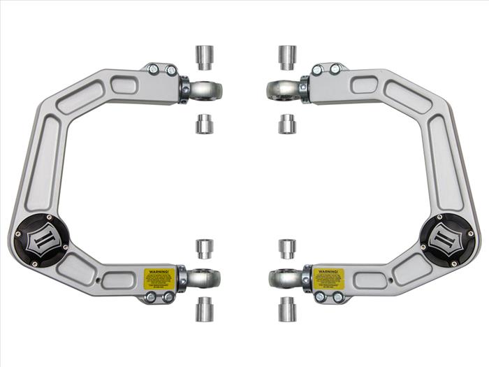 Icon Billet Front Upper Control Arm w/ Delta Joint Kit for 2005 - 2023 Toyota Tacoma