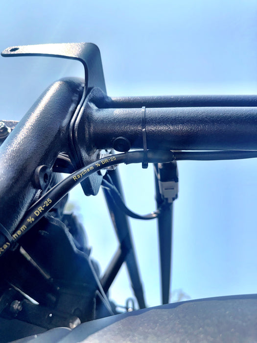 Raychem DR-25 Race-grade heat shrink wiring throughout