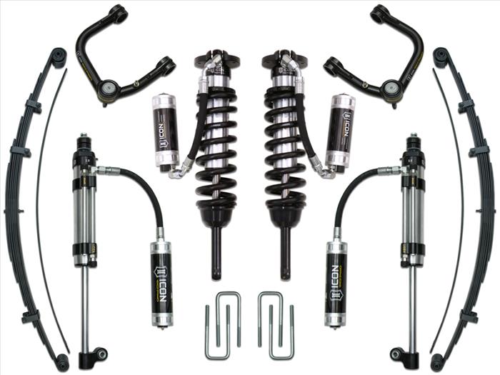 Icon Vehicle Dynamics 05-15 TACOMA 0-3.5"/ 16-UP 0-2.75" STAGE 10 SUSPENSION SYSTEM W TUBULAR UCA