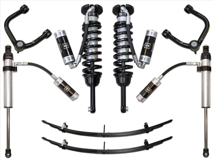 Icon Vehicle Dynamics 05-15 TACOMA 0-3.5"/ 16-UP 0-2.75" STAGE 5 SUSPENSION SYSTEM W TUBULAR UCA