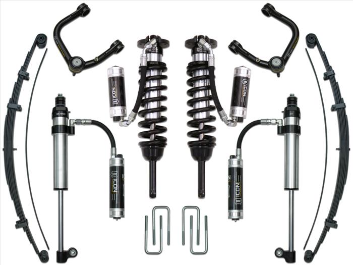 Icon Vehicle Dynamics 05-15 TACOMA 0-3.5"/ 16-UP 0-2.75" STAGE 9 SUSPENSION SYSTEM W TUBULAR UCA