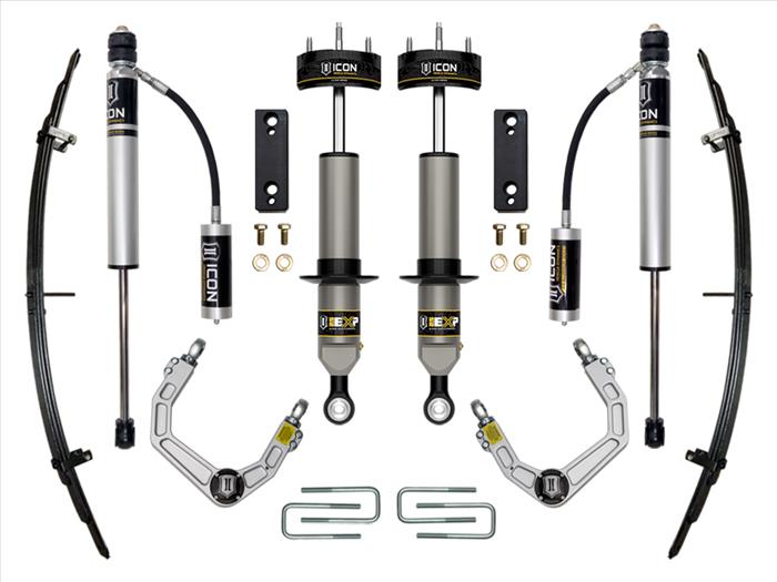 Icon Vehicle Dynamics 05-22 TACOMA 0-2" STAGE 3 EXP SUSPENSION SYSTEM BILLET