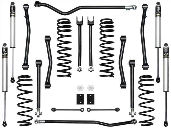 Icon Vehicle Dynamics 18-UP JEEP JL 2.5" STAGE 4 SUSPENSION SYSTEM