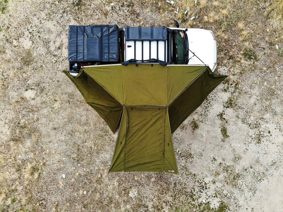 23 ZERO 180° COMPACT PEREGRINE AWNING 2.0 WITH LIGHT SUPPRESSION TECHNOLOGY