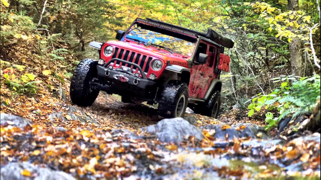 Jeep on the trail 