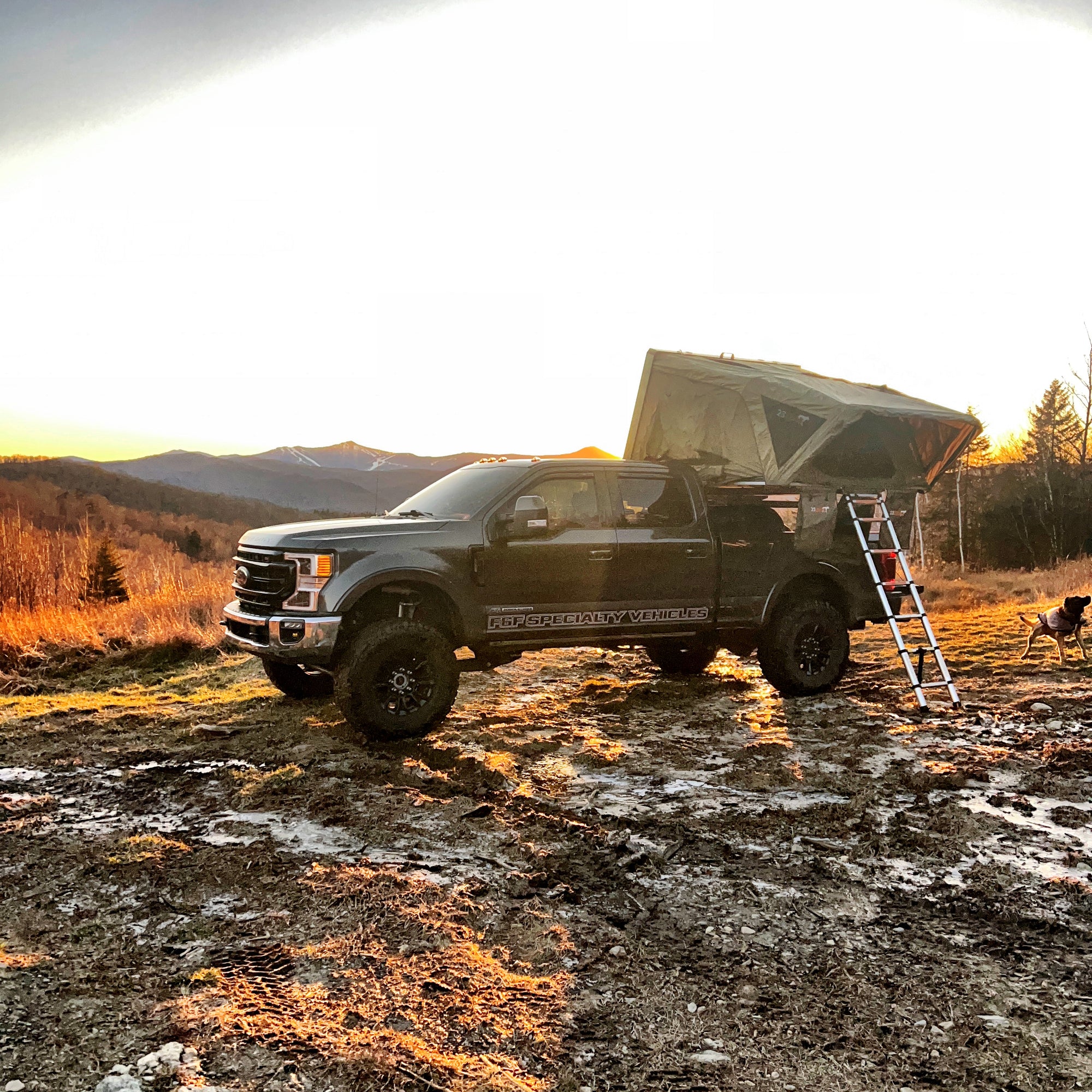 Ford roof rack tent 