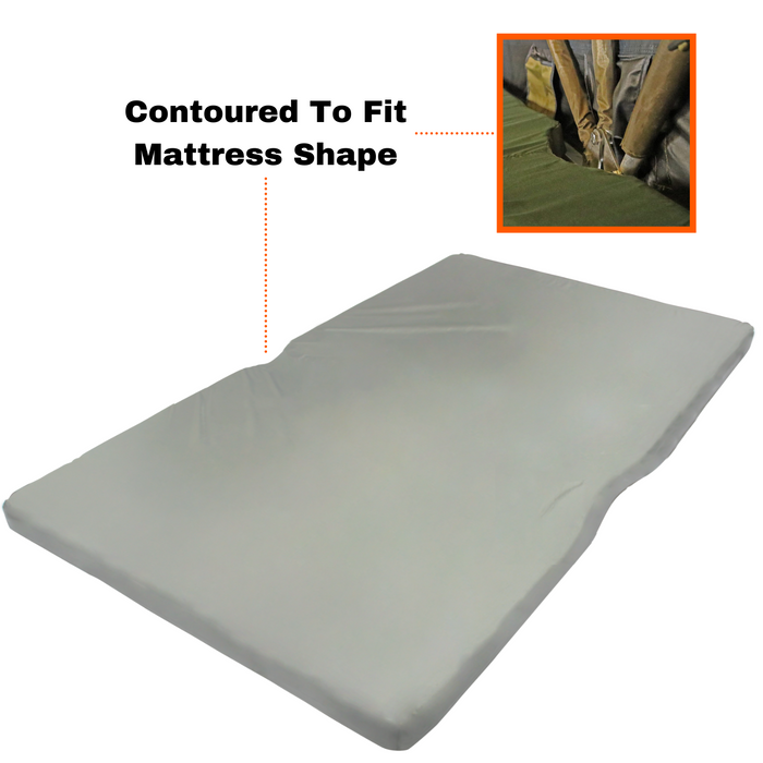 Soft Shell Mattress Fitted Sheet Protector 62 (Waterproof)