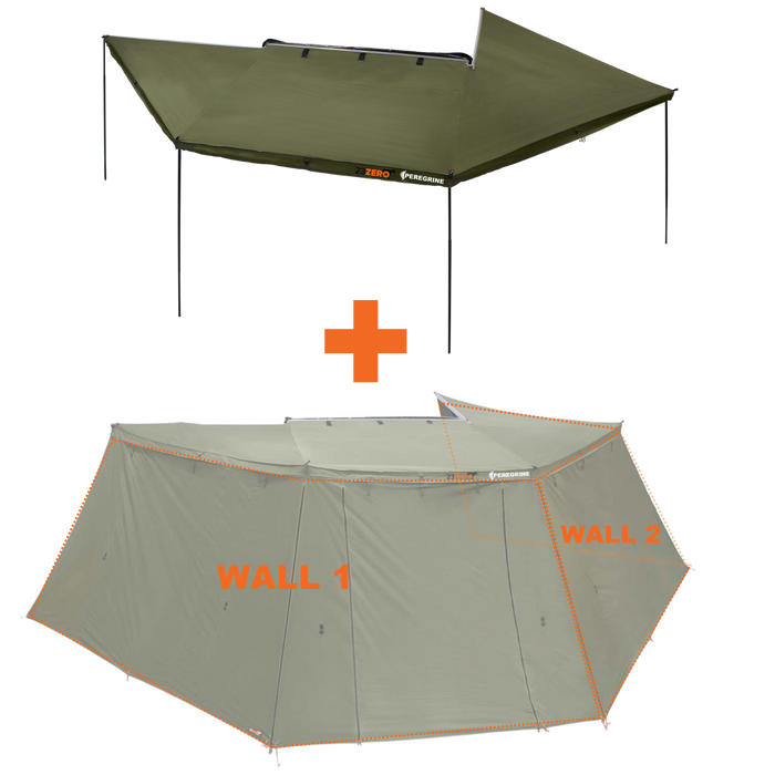 Peregrine PRO 5 270 Left + 1.0 Wall Set