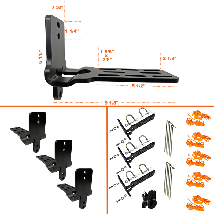 23 ZERO 270° PEREGRINE AWNING WITH LIGHT SUPPRESSION TECHNOLOGY