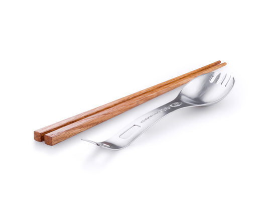 GSI GLACIER STAINLESS SPORK & STICKS