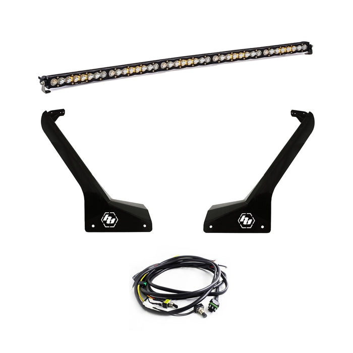 Jeep JL/JT Roof Bar LED Light Kit 50 Inch S8 Baja Designs