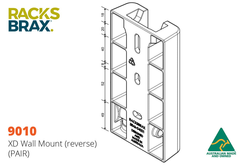 Racksbrax XD Wall Mount