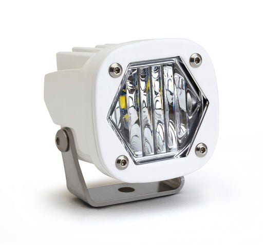 Baja Designs S1 white LED auxiliary light pod with clear wide cornering lens