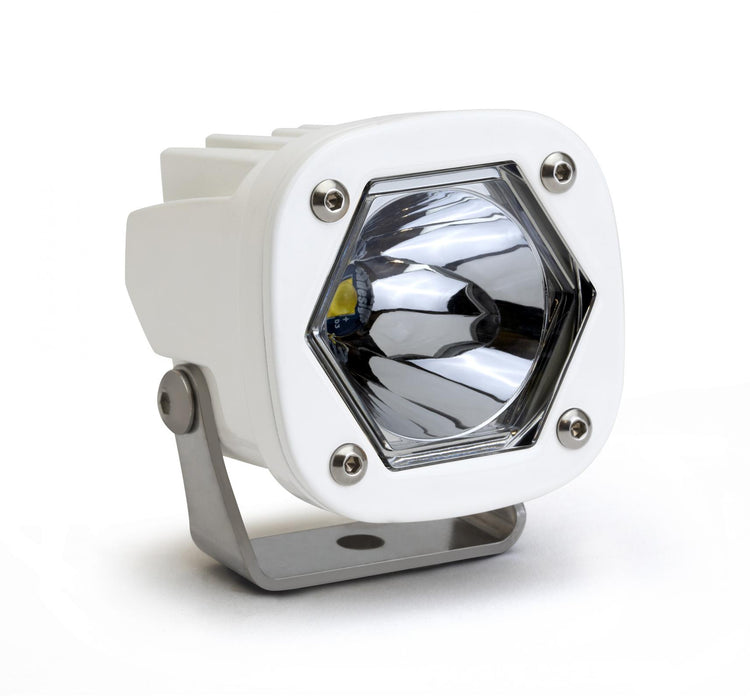 Baja Designs S1 white LED auxiliary light pod wit clear spot lens