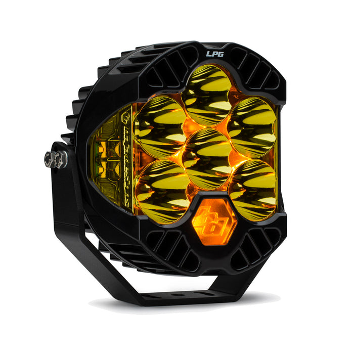 Baja Designs LP6 Pro LED auxiliary light pod with amber spot lens