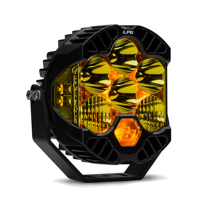 Baja Designs LP6 Pro LED auxiliary light pod with amber driving/combo lens