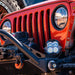 Baja Designs LP4 Pro LED auxiliary light pod mounted on jeep bumper