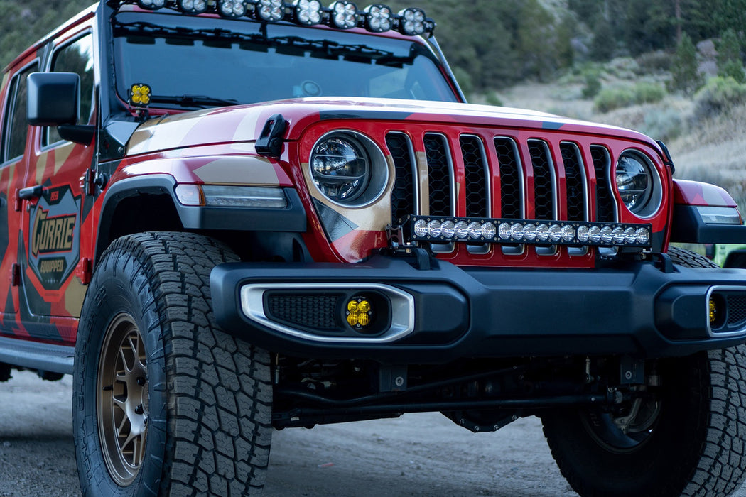 Jeep JL/JT 30 Inch OnX6+ Light Bar Kit Baja Designs