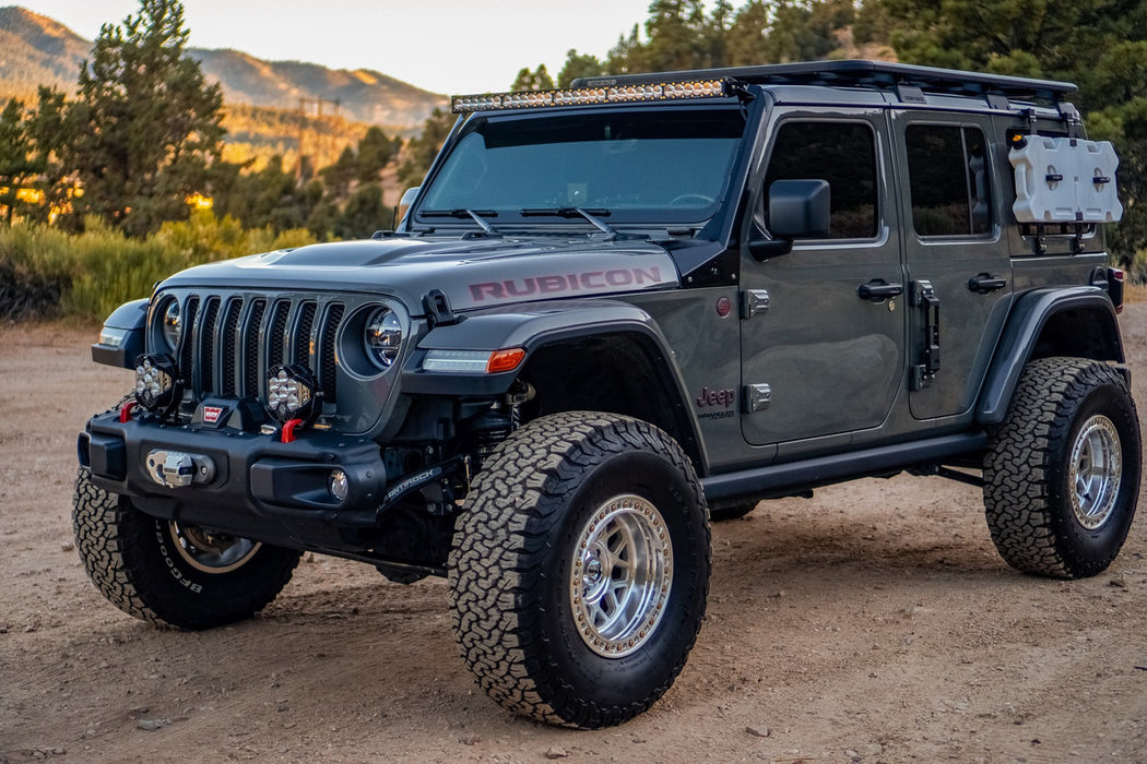 Jeep JL/JT Roof Bar LED Light Kit 50 Inch OnX6+ Baja Designs