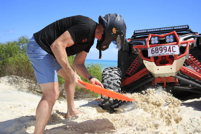 Maxtrax recovery board in use