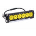 Baja Designs OnX6 10" straight LED light bar with amber driving/combo lenses