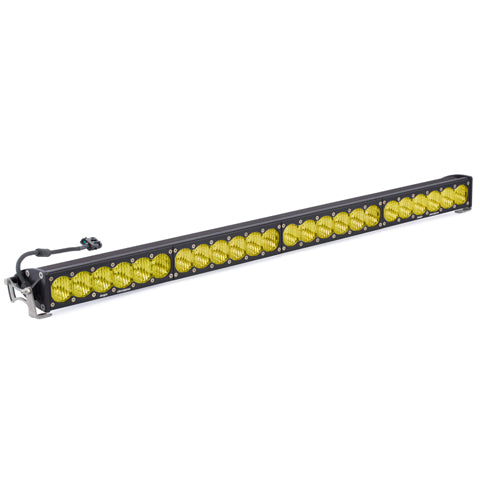 Baja Designs OnX6 40" straight LEd light bar with amber wide cornering lenses