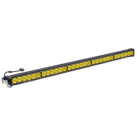 Baja Designs OnX6 50" straight LED light bar with amber wide cornering lenses