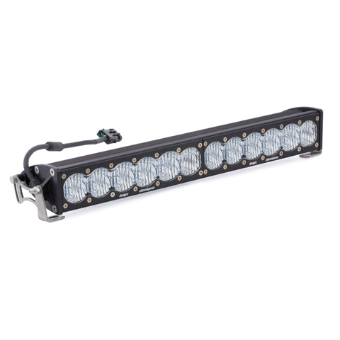 Baja Designs OnX6 20" straight LED light bar with clear wide cornering lenses