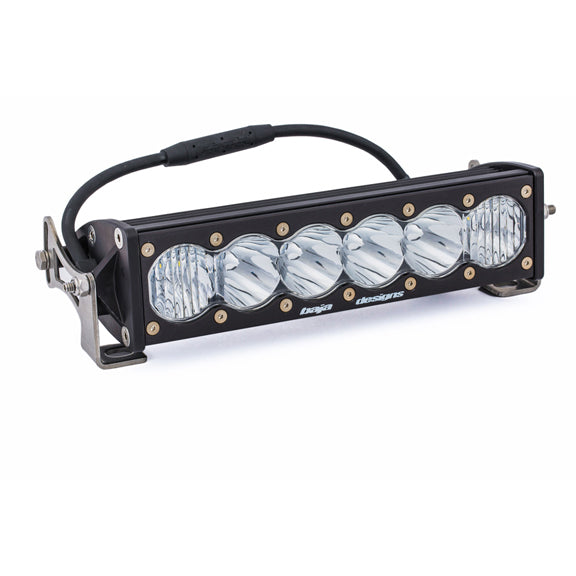 Baja Designs OnX6 10" Straight LED Light Bar with clear driving/combo lenses