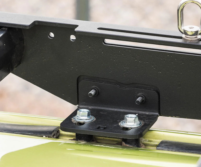 Toyota 4 Runner Prinsu Pro Full Roof Rack Mounting Close Up