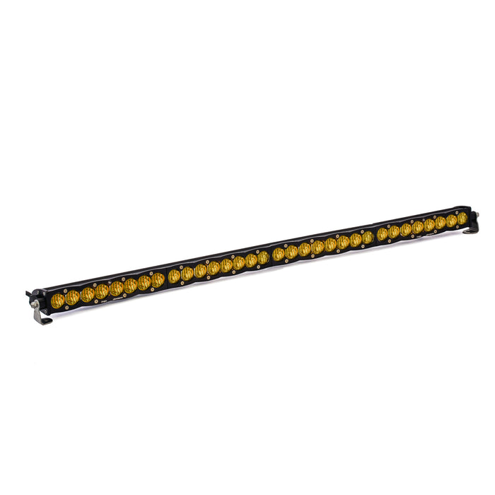 Baja Designs S8 40" Straight LED Light Bar with amber wide cornering lenses