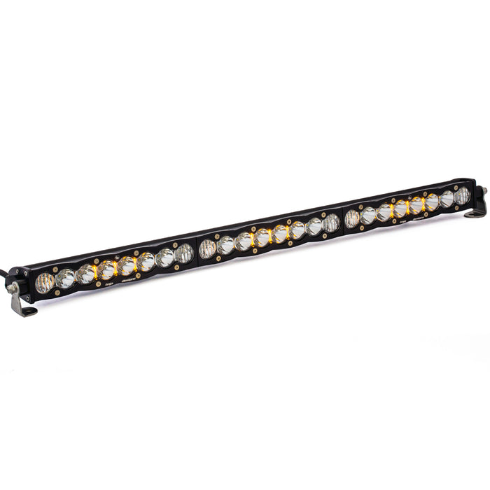 Baja Designs S8 30" Straight LED Light Bar with clear driving/combo lenses