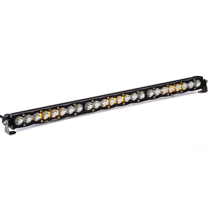 Baja Designs S8 30" Straight LED Light Bar with clear spot lenses