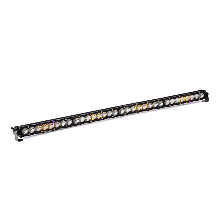 Baja Designs S8 40" Straight LED Light Bar with clear work scene lenses