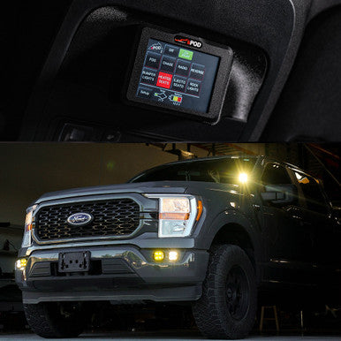 sPOD touchscreen BantamX kit for Ford F-150 trucks