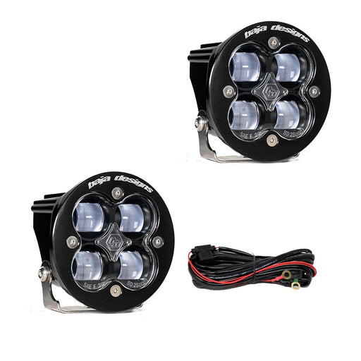 Baja Designs Sqaudron-R SAE LED auxiliary light pod with clear lense pair