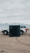 Black Rooftop Awning Room attached to a Ford Ranger truck