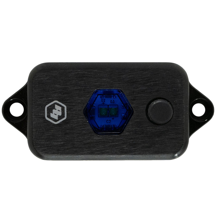 Baja Designs LED dome light and switch with blue lens