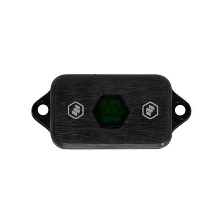 Baja Designs LED rock light with green lens 