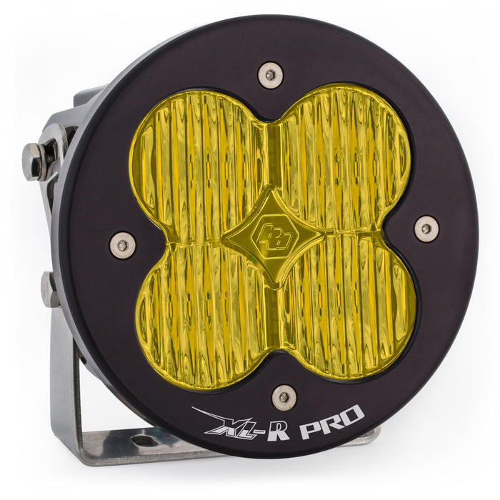 Baja Designs XL-R Pro LED auxiliary light pod with amber wide cornering lens