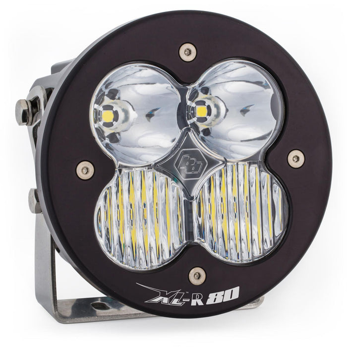 Baja Designs XL80-R LED auxiliary light pod with clear driving/combo lens